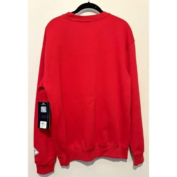 NFL Kansas‎ City Chiefs Adult Large Red Crewneck Sweatshirt UltraGame Vintage - Picture 6 of 8